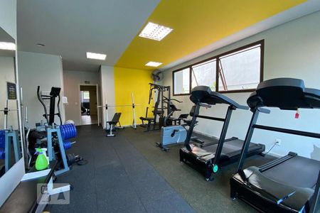 Apartamento à venda com 64m², 1 quarto e 2 vagasÁrea comum - Academia