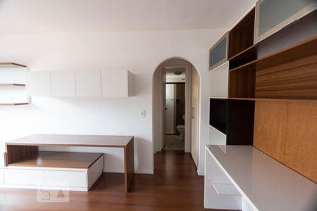 Sala de apartamento à venda com 1 quarto, 46m² em Mirandópolis, São Paulo