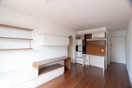 Sala de apartamento à venda com 1 quarto, 46m² em Mirandópolis, São Paulo