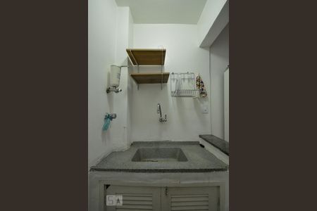 Cozinha de kitnet/studio para alugar com 1 quarto, 30m² em Vila Buarque, São Paulo