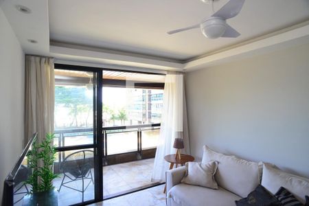 Sala de apartamento para alugar com 4 quartos, 145m² em Barra da Tijuca, Rio de Janeiro