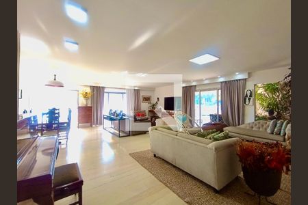 Sala de apartamento para alugar com 4 quartos, 280m² em Lagoa, Rio de Janeiro