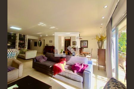 Sala de apartamento para alugar com 4 quartos, 280m² em Lagoa, Rio de Janeiro