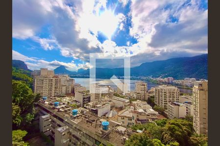 Sala vista de apartamento para alugar com 4 quartos, 280m² em Lagoa, Rio de Janeiro