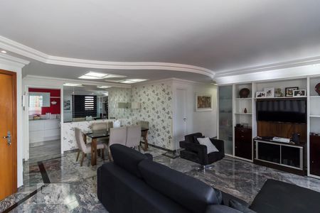 Sala de apartamento para alugar com 3 quartos, 116m² em Vila Romana, São Paulo