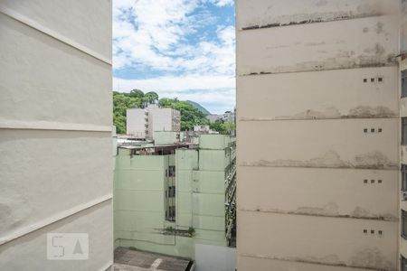 Vista da sala de apartamento para alugar com 2 quartos, 70m² em Botafogo, Rio de Janeiro
