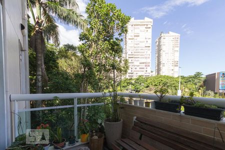 Apartamento à venda com 89m², 1 quarto e 1 vagaVaranda