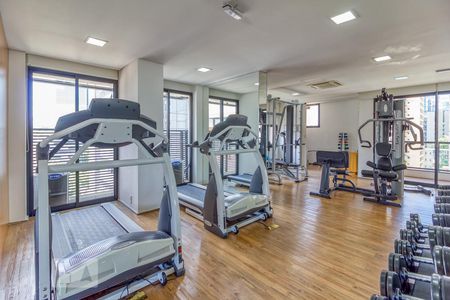 Apartamento para alugar com 70m², 1 quarto e 1 vaga Apartamento para alugar com 70m², 1 quarto e 1 vagaAcademia