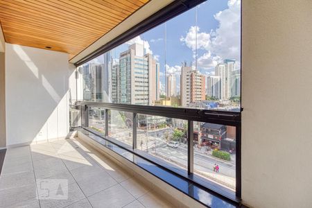 Apartamento para alugar com 70m², 1 quarto e 1 vaga Apartamento para alugar com 70m², 1 quarto e 1 vagaVaranda