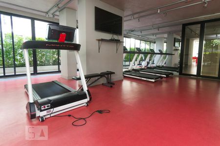 Apartamento para alugar com 78m², 1 quarto e 1 vaga Apartamento para alugar com 78m², 1 quarto e 1 vagaAcademia