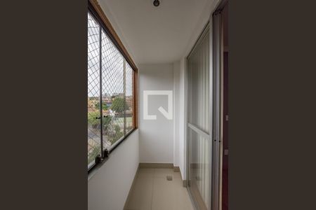 Varanda da Sala de apartamento para alugar com 3 quartos, 80m² em Alto Caiçaras, Belo Horizonte