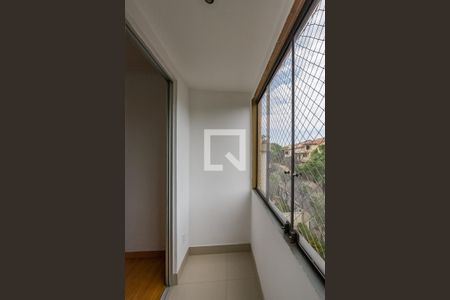 Varanda da Sala de apartamento para alugar com 3 quartos, 80m² em Alto Caiçaras, Belo Horizonte