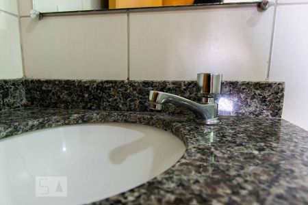 Pia do Banheiro de apartamento para alugar com 1 quarto, 40m² em Norte (águas Claras), Brasília