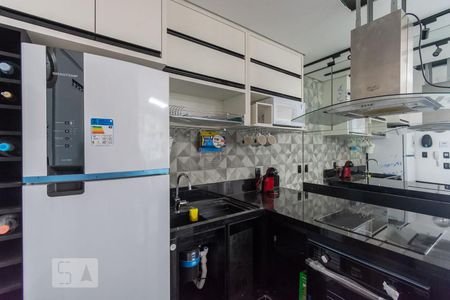 Cozinha de kitnet/studio à venda com 1 quarto, 36m² em Rudge Ramos, São Bernardo do Campo