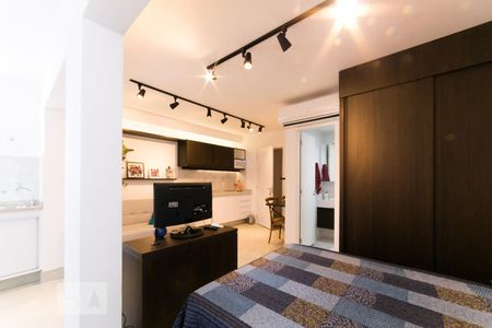 Studio para alugar com 31m², 1 quarto e 1 vaga Studio para alugar com 31m², 1 quarto e 1 vagaQuarto