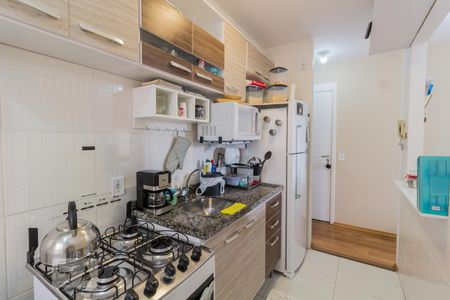 Cozinha de apartamento para alugar com 2 quartos, 43m² em Ponte Grande, Guarulhos