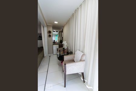 Espaço Gourmet na Sala de apartamento à venda com 2 quartos, 70m² em Norte (águas Claras), Brasília