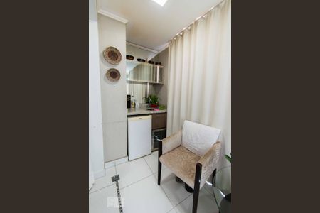 Espaço Gourmet na Sala de apartamento à venda com 2 quartos, 70m² em Norte (águas Claras), Brasília