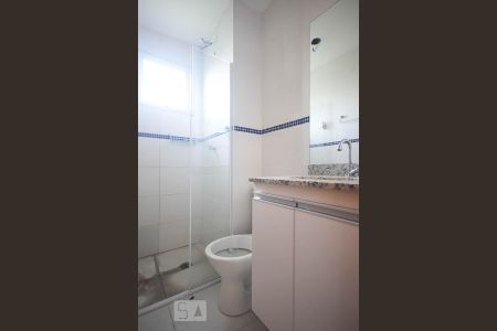 Banheiro de apartamento para alugar com 2 quartos, 46m² em Jardim Ampliação, São Paulo