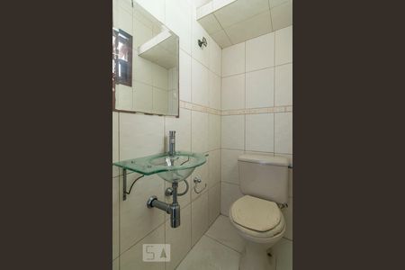 Lavabo de casa à venda com 3 quartos, 121m² em Vila Alzira, Santo André