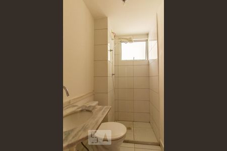 Banheiro Social de apartamento à venda com 3 quartos, 65m² em Planalto, Belo Horizonte