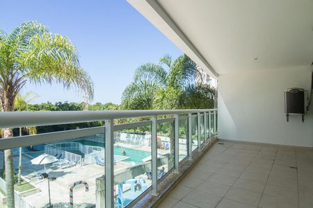 Varanda de apartamento para alugar com 3 quartos, 108m² em Barra da Tijuca, Rio de Janeiro