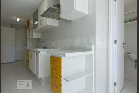 Cozinha de apartamento para alugar com 3 quartos, 108m² em Barra da Tijuca, Rio de Janeiro