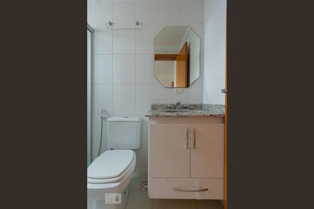 Suíte 1 - banheiro de apartamento à venda com 2 quartos, 70m² em Centro, São Bernardo do Campo