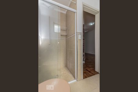 Banheiro de kitnet/studio à venda com 1 quarto, 39m² em Liberdade, São Paulo