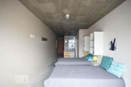 Sala de apartamento à venda com 1 quarto, 29m² em Vila Indiana, São Paulo