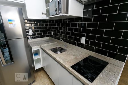 Studio à venda com 39m², 1 quarto e 1 vaga Studio à venda com 39m², 1 quarto e 1 vagaKitnet cozinha