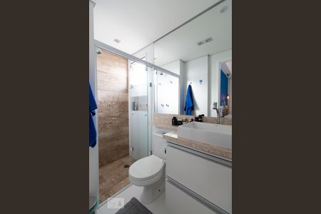 Banheiro da suíte de apartamento à venda com 2 quartos, 65m² em Vila Prudente, São Paulo