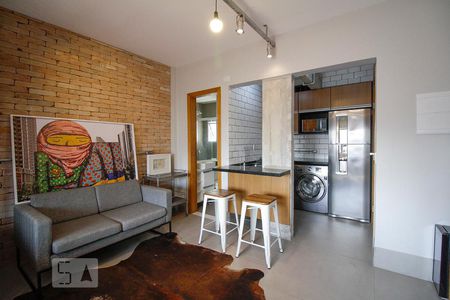 Sala de kitnet/studio à venda com 1 quarto, 32m² em Barra Funda, São Paulo