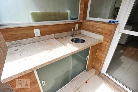 Varanda gourmet de apartamento à venda com 3 quartos, 154m² em Vargem Pequena, Rio de Janeiro