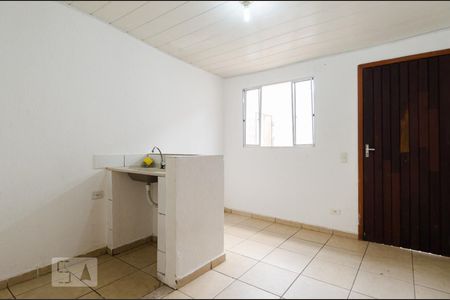 Sala e Cozinha de casa para alugar com 1 quarto, 35m² em Barcelona, São Caetano do Sul