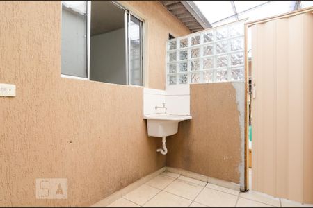 Área de Serviço de casa para alugar com 1 quarto, 35m² em Barcelona, São Caetano do Sul