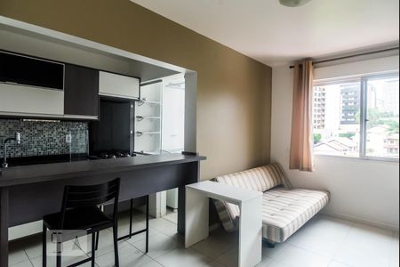 Sala de apartamento à venda com 1 quarto, 49m² em Boa Vista, Porto Alegre