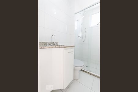 Apartamento para alugar com 56m², 2 quartos e 1 vagaBanheiro da suíte 