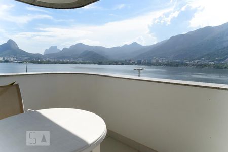 Varanda - primeiro andar de apartamento à venda com 2 quartos, 110m² em Lagoa, Rio de Janeiro