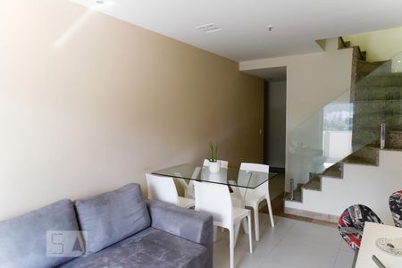 Sala - primeiro andar de apartamento à venda com 2 quartos, 110m² em Lagoa, Rio de Janeiro