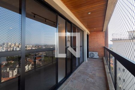 Varanda da Sala de apartamento para alugar com 4 quartos, 322m² em Vila Sônia, São Paulo