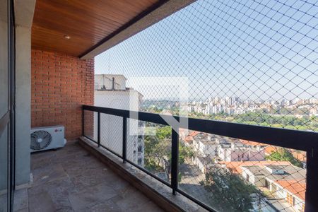 Varanda da Sala de apartamento para alugar com 4 quartos, 322m² em Vila Sônia, São Paulo