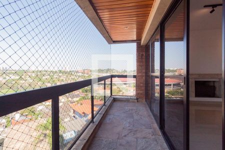 Varanda da Sala de apartamento para alugar com 4 quartos, 322m² em Vila Sônia, São Paulo