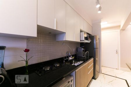 Cozinha de apartamento à venda com 2 quartos, 68m² em Campo Belo, São Paulo