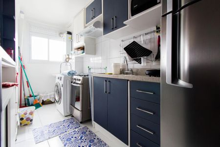 Cozinha de apartamento à venda com 1 quarto, 52m² em Santo Antônio, Porto Alegre