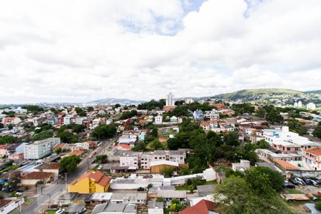Vista Sala de apartamento à venda com 1 quarto, 52m² em Santo Antônio, Porto Alegre