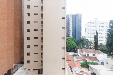 Vista da janela de apartamento para alugar com 1 quarto, 42m² em Cambuí, Campinas