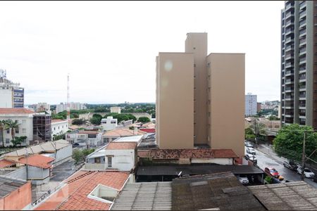 Vista da janela de apartamento à venda com 1 quarto, 40m² em Bosque, Campinas