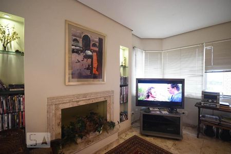 Sala de tv de apartamento à venda com 3 quartos, 246m² em Fazenda Morumbi, São Paulo