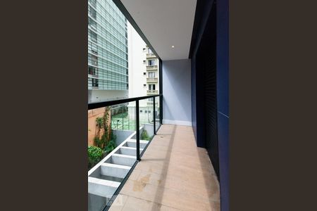 Varanda de apartamento para alugar com 1 quarto, 47m² em Vila Olímpia, São Paulo